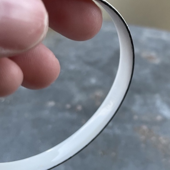 Michaela Frey gold tone Flower Bangle Bracelet - Picture 5 of 6